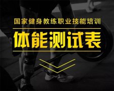 做健身教练条件及要求【体能题】